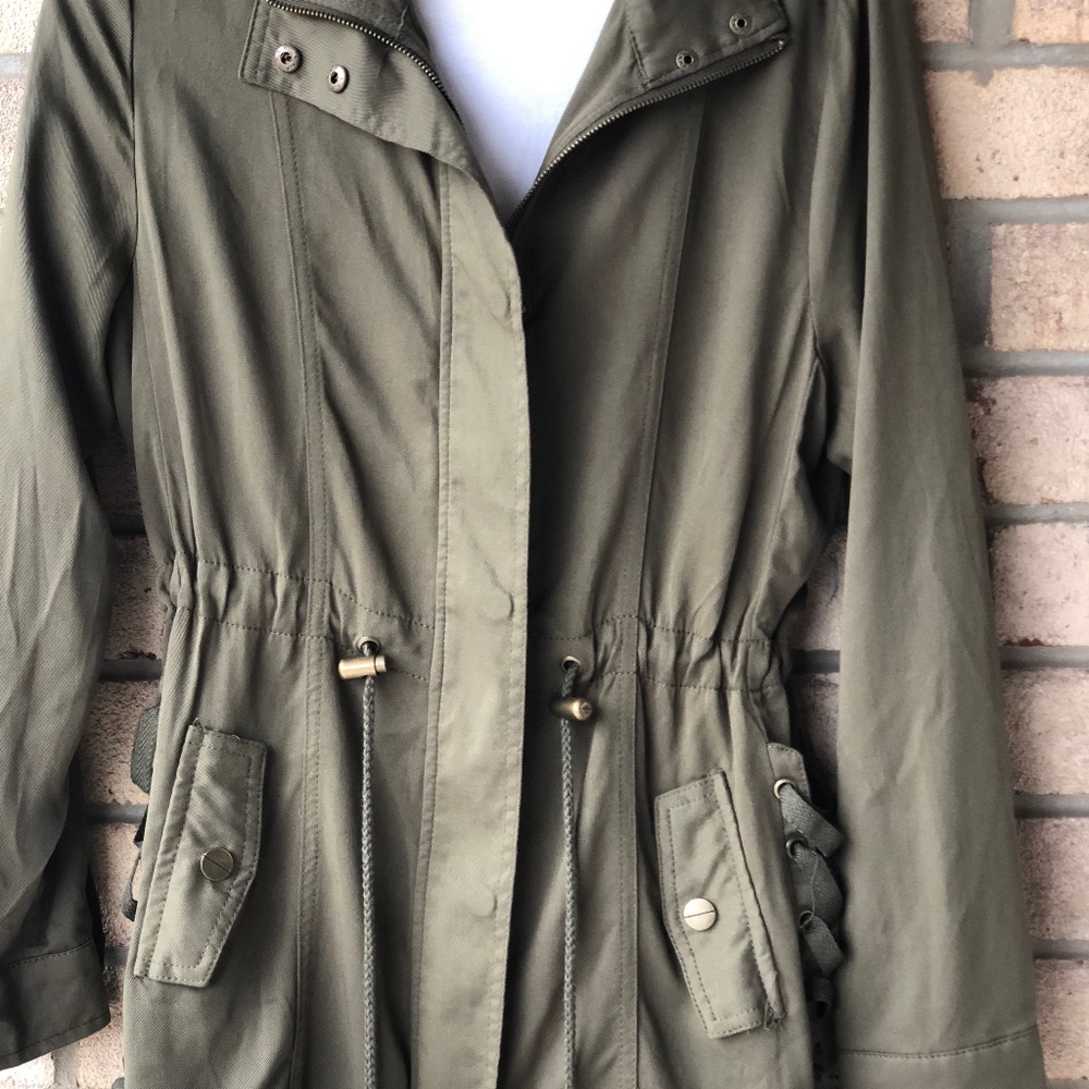 Francesca’s Miami Military Jacket Size Medium